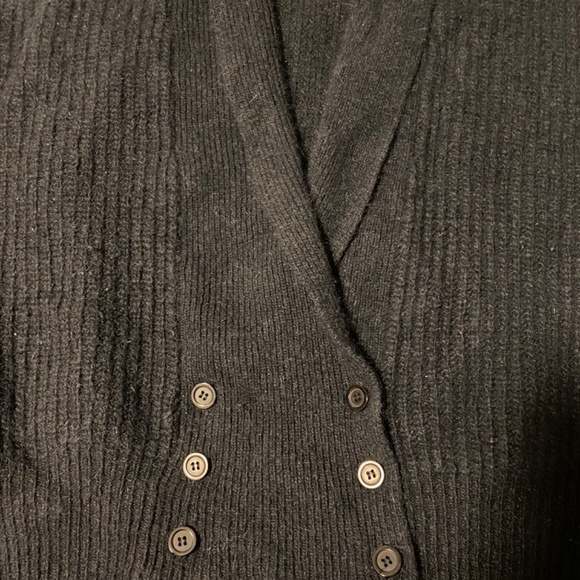 Vintage Bay Club double breasted knitted vest - Picture 2 of 5